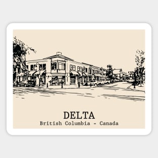 Delta - British Columbia Magnet